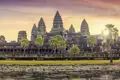 Auf Ihrer Marco Polo Reise durch Vietnam und Kambodscha sehen Sie auch Angkor Wat - am besten zum Sonnenuntergang.