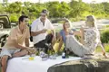 Wir zelebrieren auf unserer Rundreise mit Marco Polo in Südafrika den Sundowner bei unserer Safari in kleiner Gruppe.