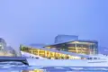 Auf ihrer Reise nach Lillehammer in Norwegen passieren Sie das Opernhaus von Oslo bei einer Rundfahrt.