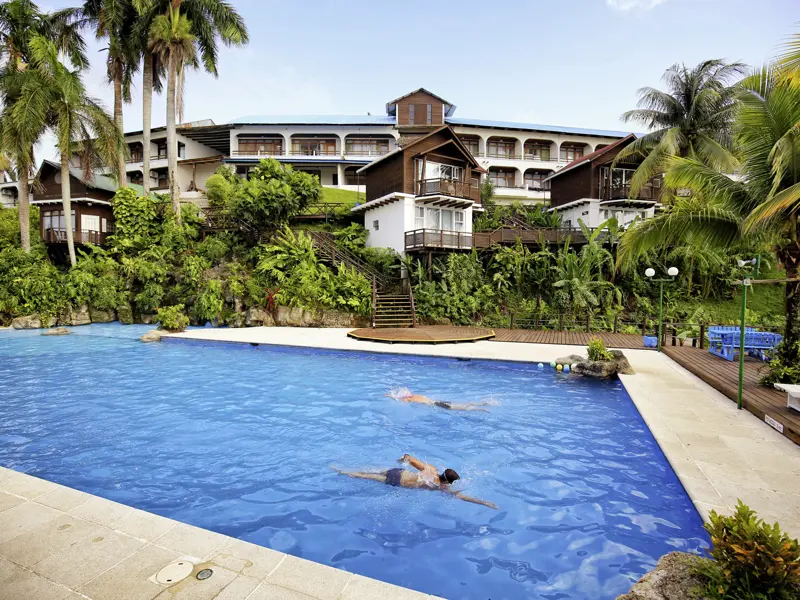 Auf unserer Rundreise durch Guatemala und El Salvador übernachten wir zwei Nächte im Hotel Villa Caribe an der Karibikküste - erreichbar nur per Boot durch den Canyon des Río Dulce.