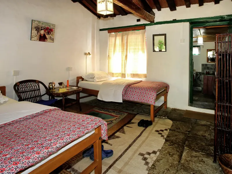 Auf Ihrer individuellen Rundreise durch Nepal haben Sie die Wahl zwischen Standard-, Luxus- und Boutique-Hotels ¿ in der Kategorie Premium erwartet Sie in Birethanti die Sanctuary Lodge.