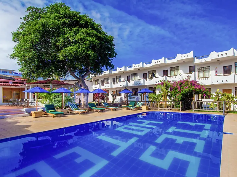 Auf Ihrer individuellen Rundreise nach Ecuador haben Sie die Wahl zwischen Standard-, Premium- und Luxus-Hotels ¿ in der Kategorie Standard erwartet Sie in Santa Cruz auf Galápagos das Hotel Fiesta.