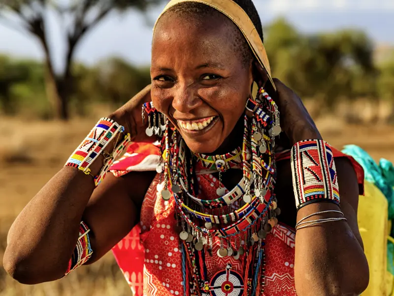 Auf Ihrer individuellen Rundreise durch Tansania kommen Sie auch in Gebiete, in denen die Massai leben - wohl die bekannteste Volksgruppe Ostafrikas.