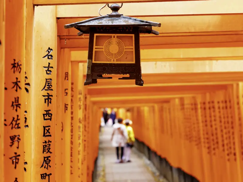 Mehr als 1000 Jahre lang war Kyoto Kaiserstadt. Kein Wunder, dass man die Tempel, Schreine und Gärten nicht zählen kann.