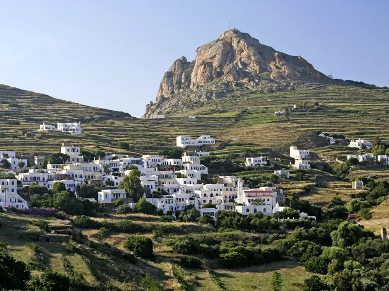 Tinos ist die Insel der Taubentürme - doch die wollen auf unserer Wanderung durchs Inselinnere erst mal gefunden werden.