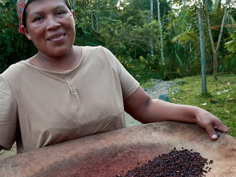 Auf Ihrer individuellen Rundreise durch Costa Rica besuchen Sie das Tirimbina Rainforest Center, wo Sie alles über Kakao erfahren, was Sie schon immer wissen wollten - Verkostung inklusive.