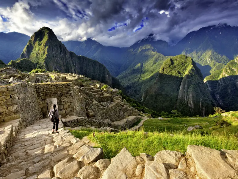 Ein Highlight Ihrer individuellen Marco Polo Reise durch Peru ist die beeindruckende und geheimnisumwitterte Anlage der Inkastadt Machu Picchu.