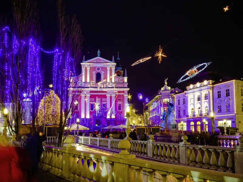 Ljubljana ist das Ziel dieser abwechslungsreichen Silvesterreise für Traveller zwischen 20 und 35 Jahren