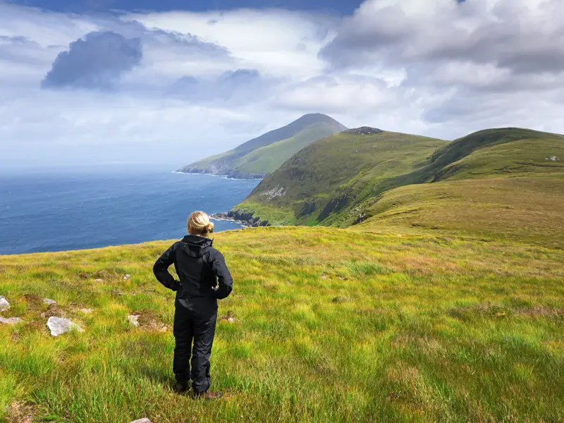 Auf unserer YOUNG LINE Reise durch die Grüne Insel Irland unternehmen wir einen Tagesausflug nach Achill Island.