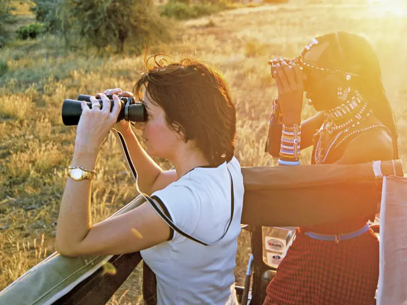 Während Ihrer Individualreise durch Kenia gehen Sie in verschiedenen Nationalparks auf Pirsch. Ihr privater Guide ist dabei stets an Ihrer Seite.