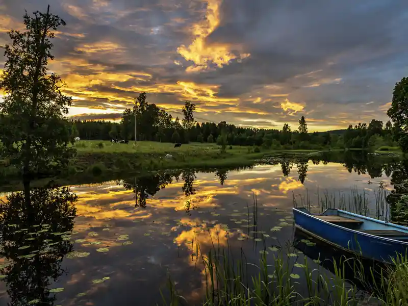 Unsere Sommerabende in Schweden verlocken zu viel Zeit im Freien.