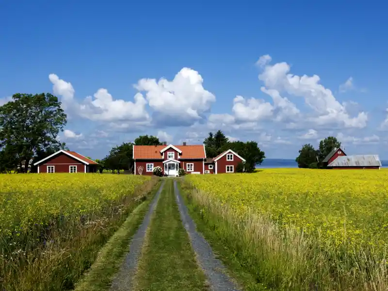 Unser Reise führt auch in die Region Smaaland, die für viele von uns das typische Schwedenbild darstellt.