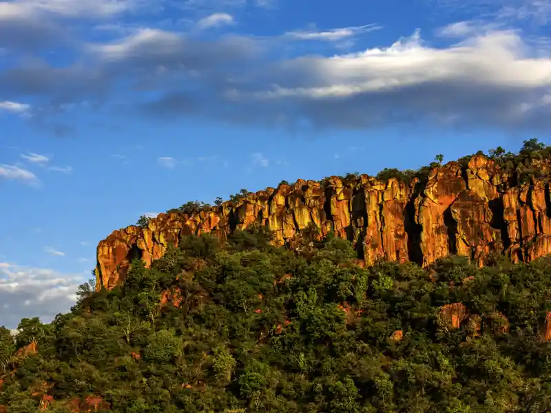 Auf unser Namibia-Rundreise mit Marco Polo übernachten wir am Waterberg.