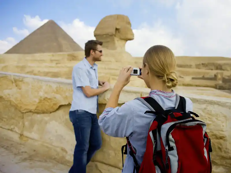 Ihre Individualreise durch Ägypten beginnt in Kairo mit dem Besuch von Pyramiden und Sphinx in Gizeh.