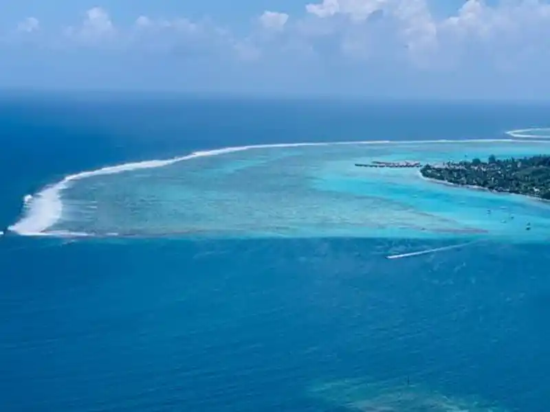 Genießen Sie diesen Blick über die Lagune von Moorea!