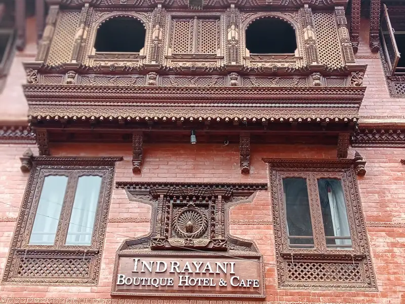 Auf der Rundreise in der Mini-Gruppe durch Nepal übernachten Sie in Bhaktapur im Indrayani Boutique Hotel.