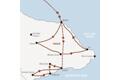 Stationen der Marco Polo Reise Oman - Wüste, Wadis und Meer: Maskat, Sur, Nizwa, Wahiba Sands und Salalah.
