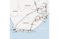 Diese Rundreise  führt Sie von Johannesburg zum Krügerpark, nach Eswatini und in die Drakensberge nach Lesotho und weiter über die Gartenroute nach Knysna und Kapstadt.
