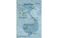 Reisekarte der Marco Polo Individuell Rundreise 5283 Vietnam –Kambodscha - Laos
