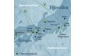 Reisekarte der individuellen Marco Polo Rundreise 5480 Japan