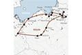 Reiseverlauf der Polen Marco Polo Reise.